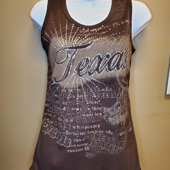 Rhinestone Tanktop - Picture 1 of 4